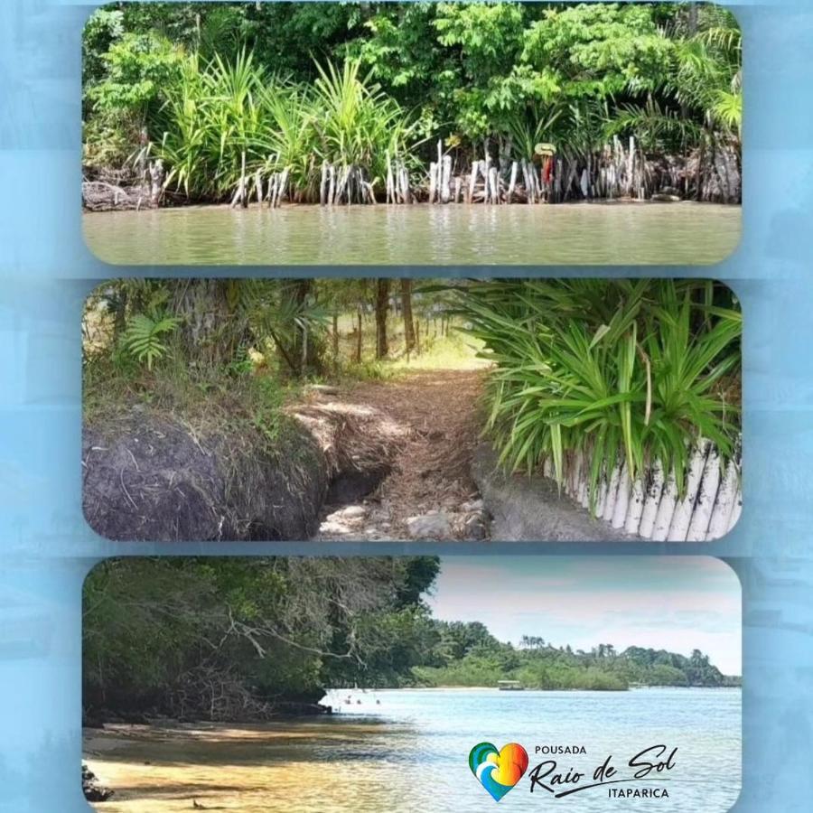 Pousada Raio De Sol - Ilha De Itaparica- Catu A 150 M Da Praia Dış mekan fotoğraf